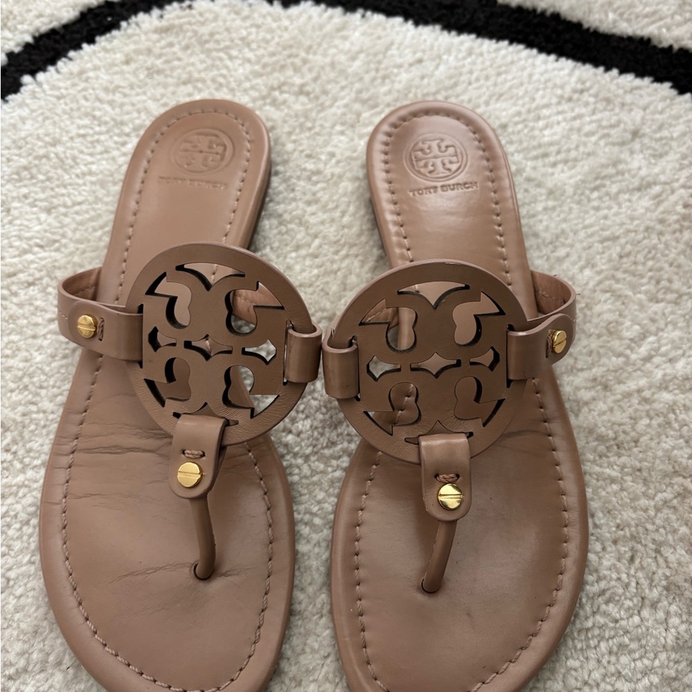 Tory Burch Women's Nude Miller Sandals, size 7